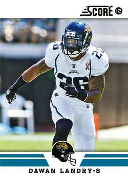 Dawan Landry Jacksonville Jaguars 2012 Panini Score NFL #275